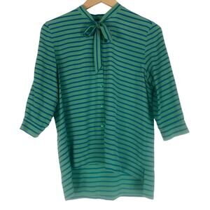 Fossil Women's 100% Silk Top Size Small